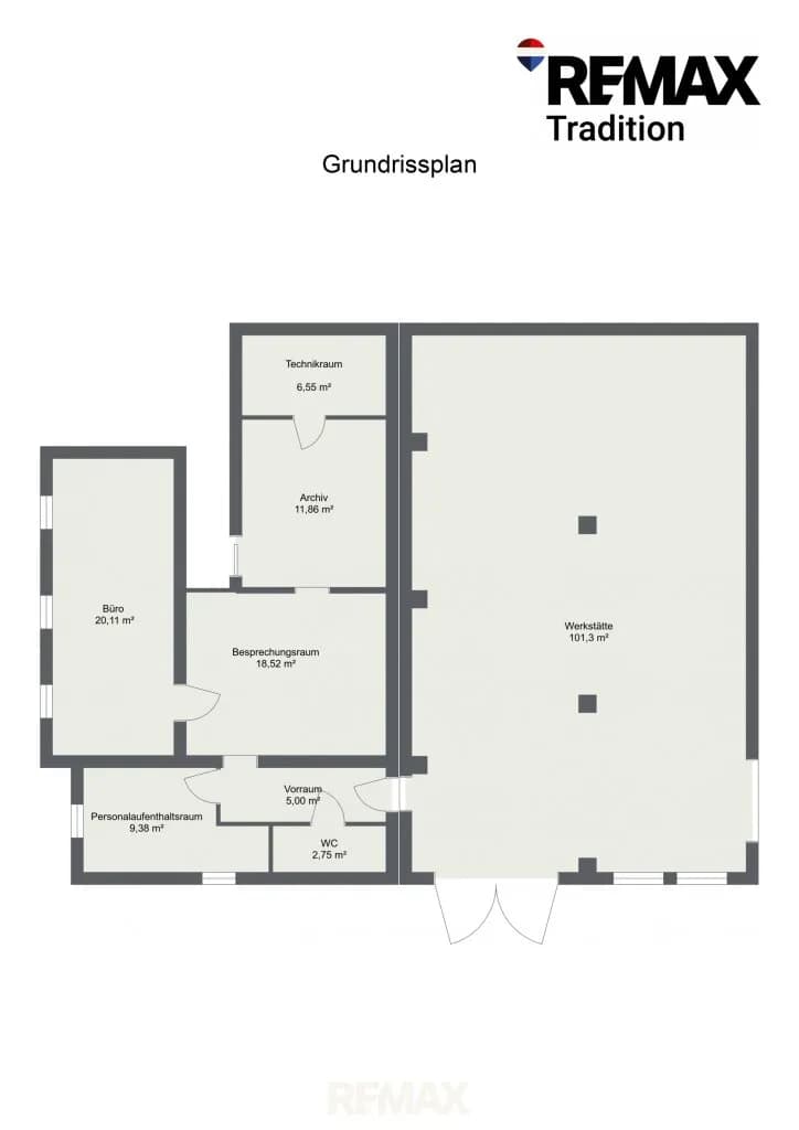 Gewerbeimmobilie mieten in Leoben – 101 m², € 1.369 – Bild 7 von 7