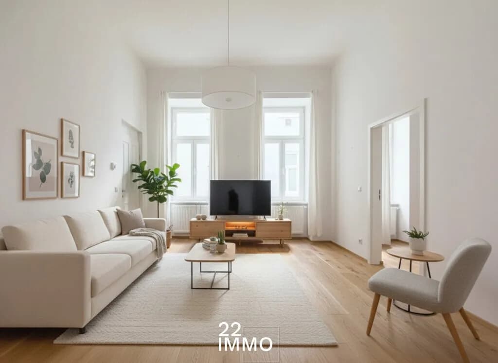 2-Zimmer-Wohnung kaufen in Wien – 44,22 m², € 299.000