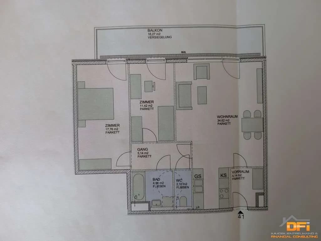 3-Zimmer-Wohnung kaufen in Wien – 79,74 m², € 479.000 – Bild 28 von 28