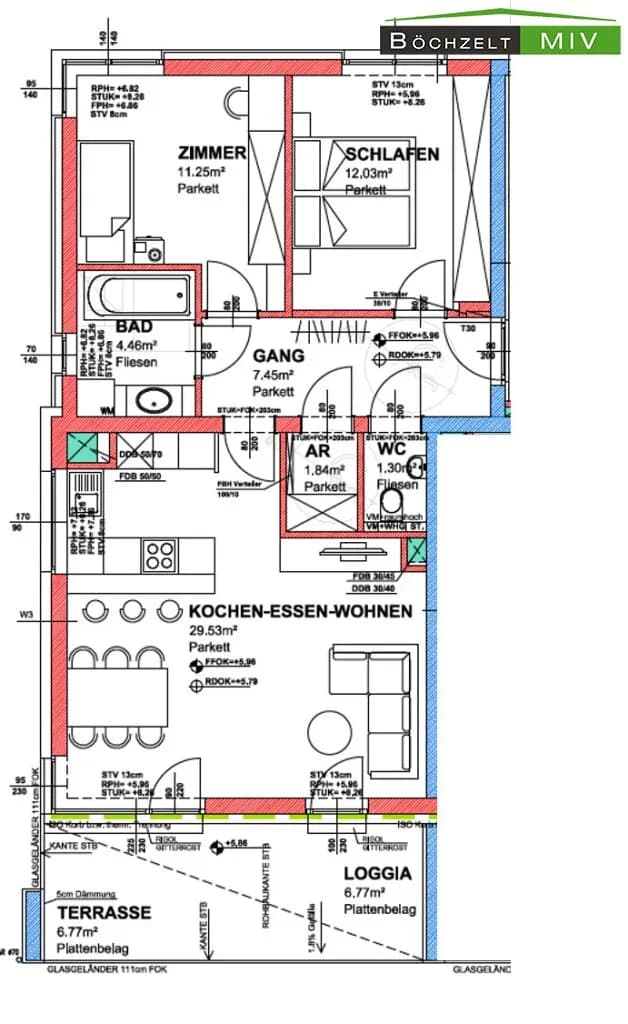 3-Zimmer-Wohnung mieten in Murtal – 74,63 m², € 807 – Bild 16 von 16