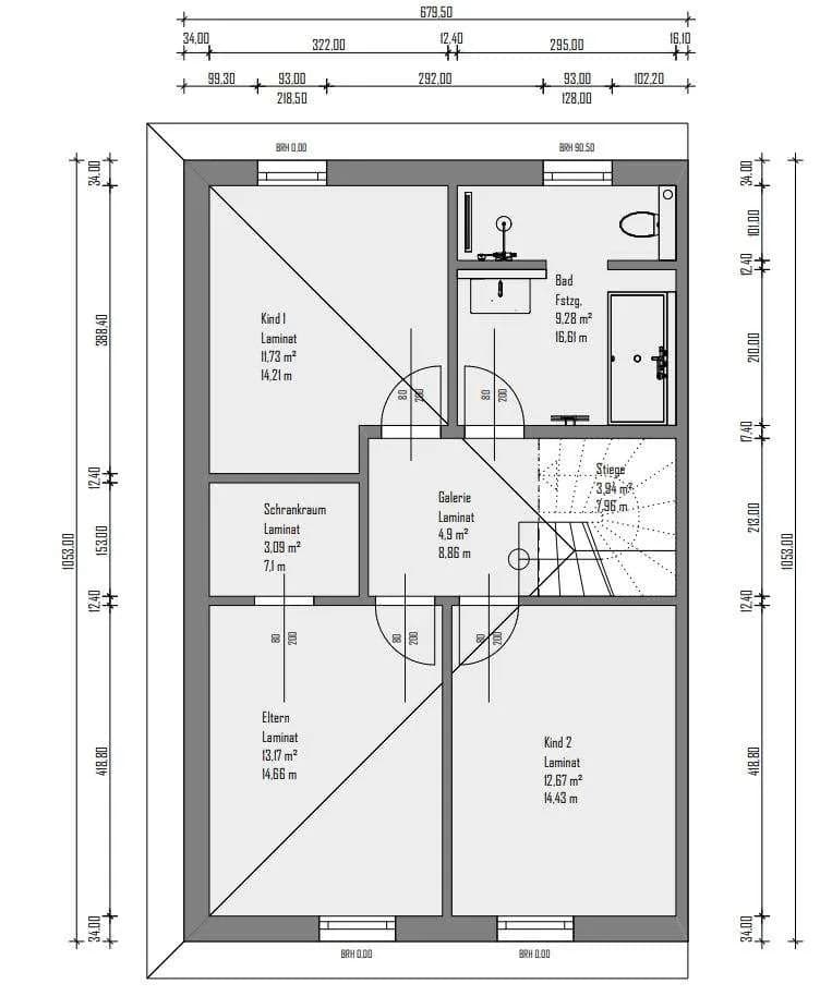 4-Zimmer-Haus kaufen in Steyr – 118 m², € 477.600 – Bild 6 von 8