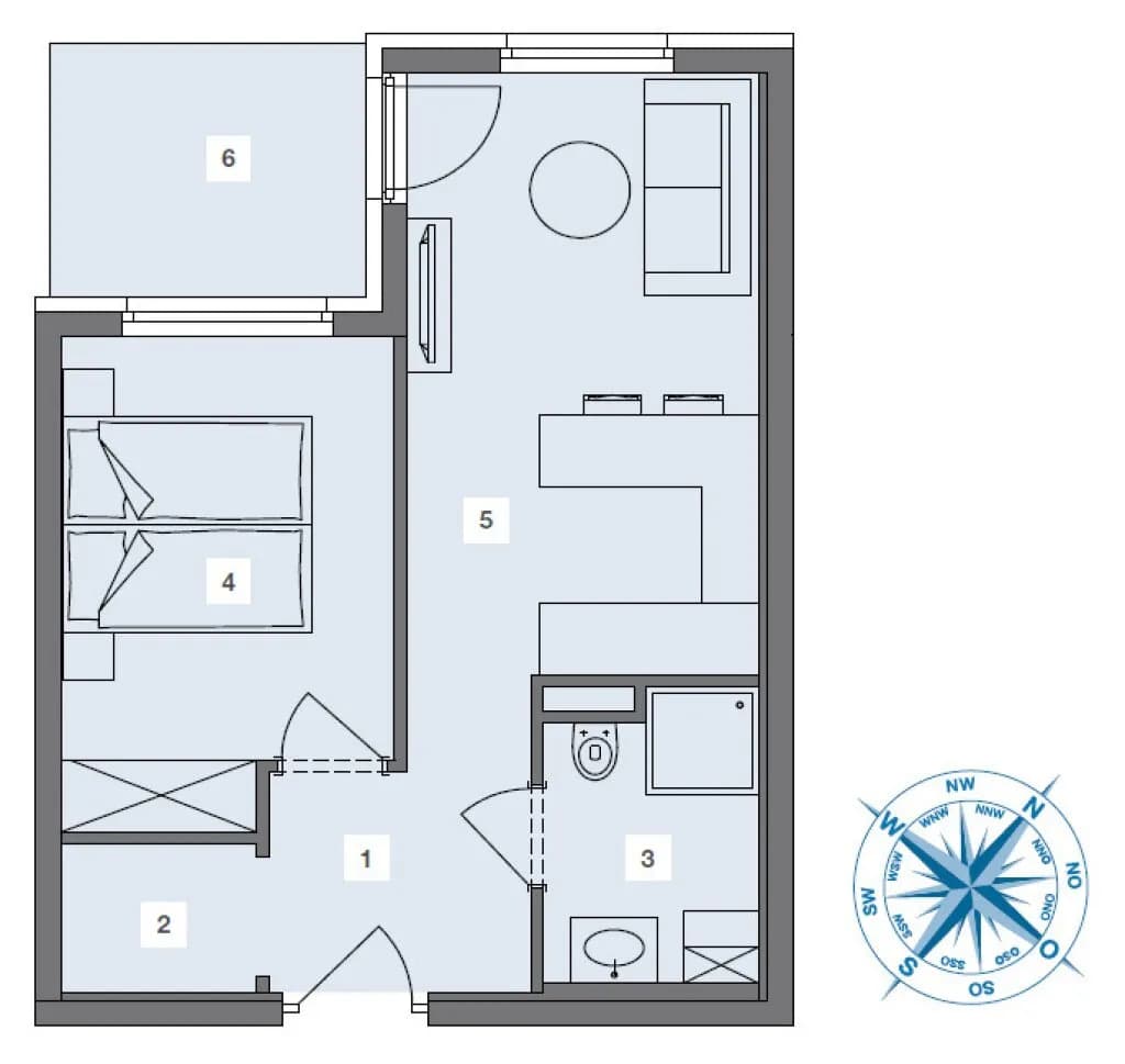 2-Zimmer-Wohnung kaufen in Graz – 37,43 m², € 160.500 – Bild 15 von 15