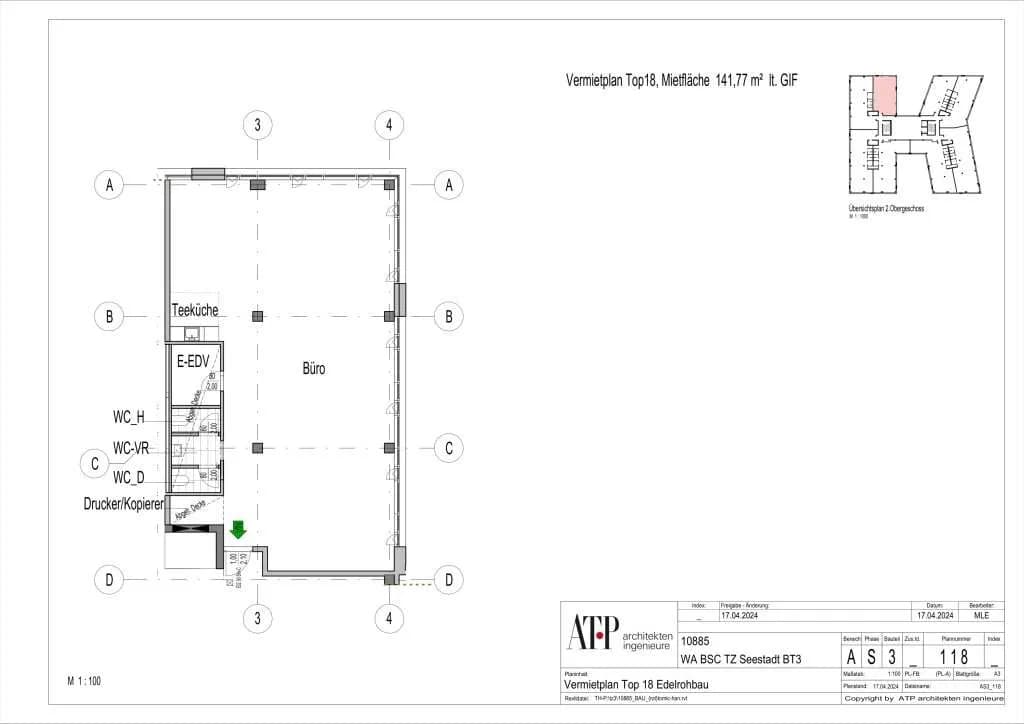 Gewerbeimmobilie mieten in Wien – 347 m², € 7.465 – Bild 6 von 7