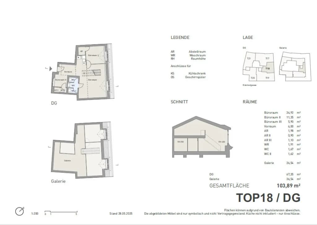 13-Zimmer-Gewerbeimmobilie mieten in Wien – 565 m², € 15.954 – Bild 3 von 5