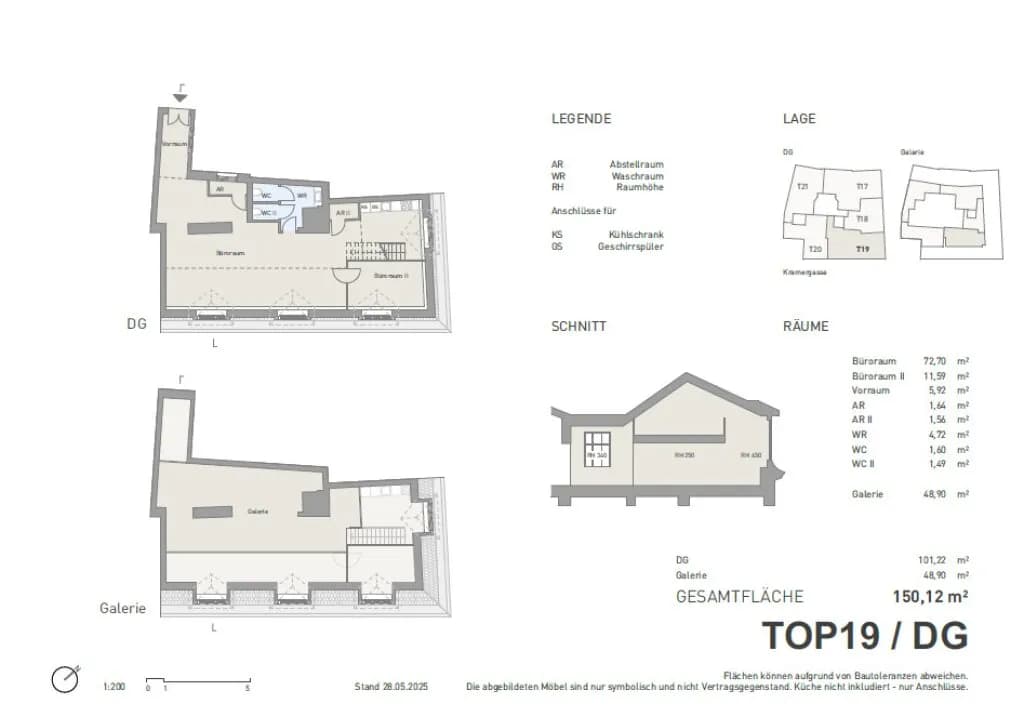13-Zimmer-Gewerbeimmobilie mieten in Wien – 565 m², € 15.954 – Bild 4 von 5