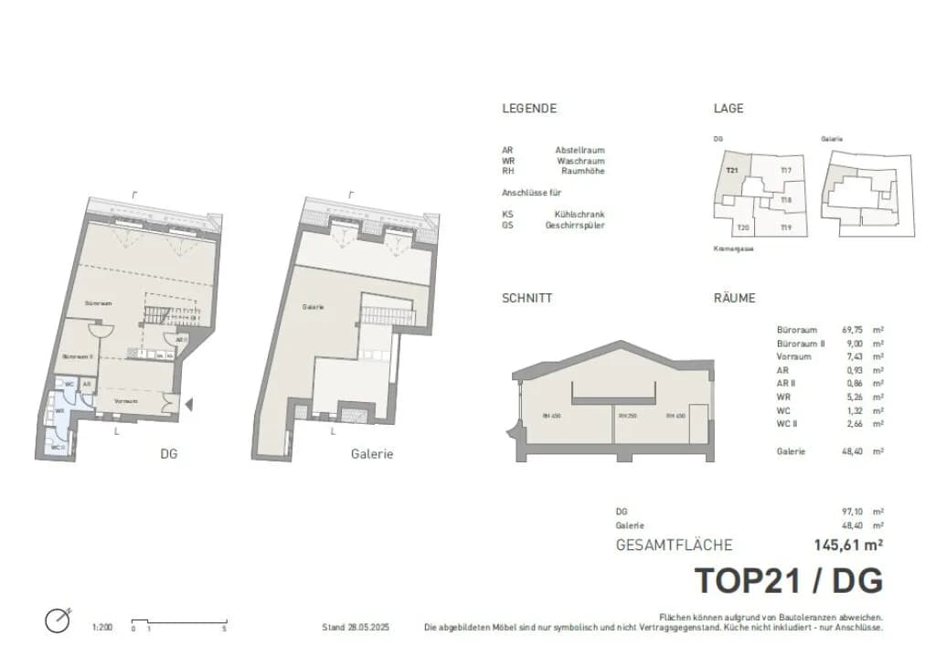 13-Zimmer-Gewerbeimmobilie mieten in Wien – 565 m², € 15.954 – Bild 5 von 5