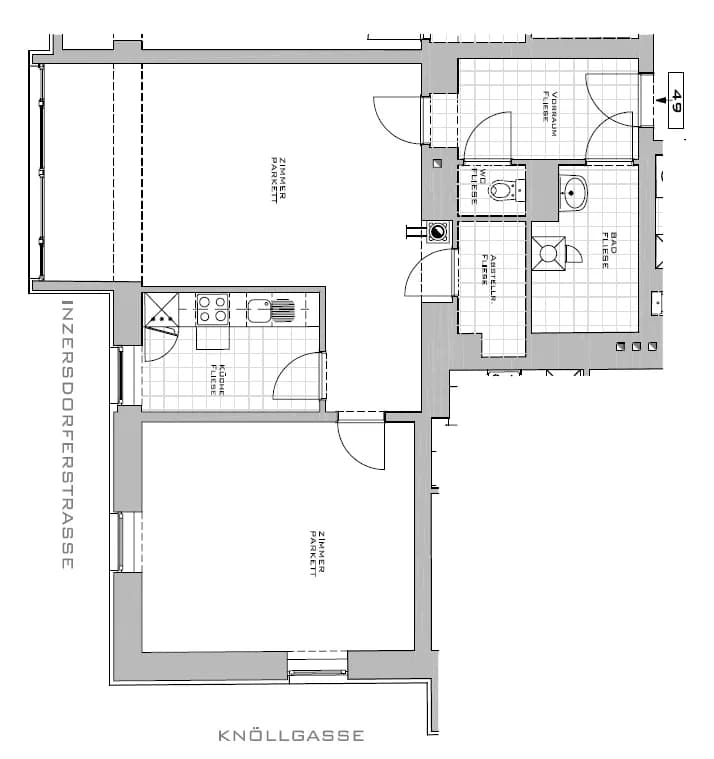 3-Zimmer-Wohnung kaufen in Wien – 73 m², € 249.000 – Bild 10 von 19