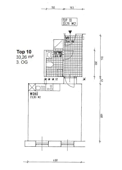 1-Zimmer-Wohnung kaufen in Wien – 33,26 m², € 99.000 – Bild 13 von 14