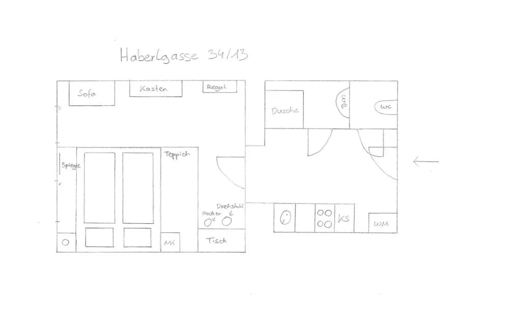 1-Zimmer-Wohnung mieten in Wien – 28 m², € 920 – Bild 13 von 13
