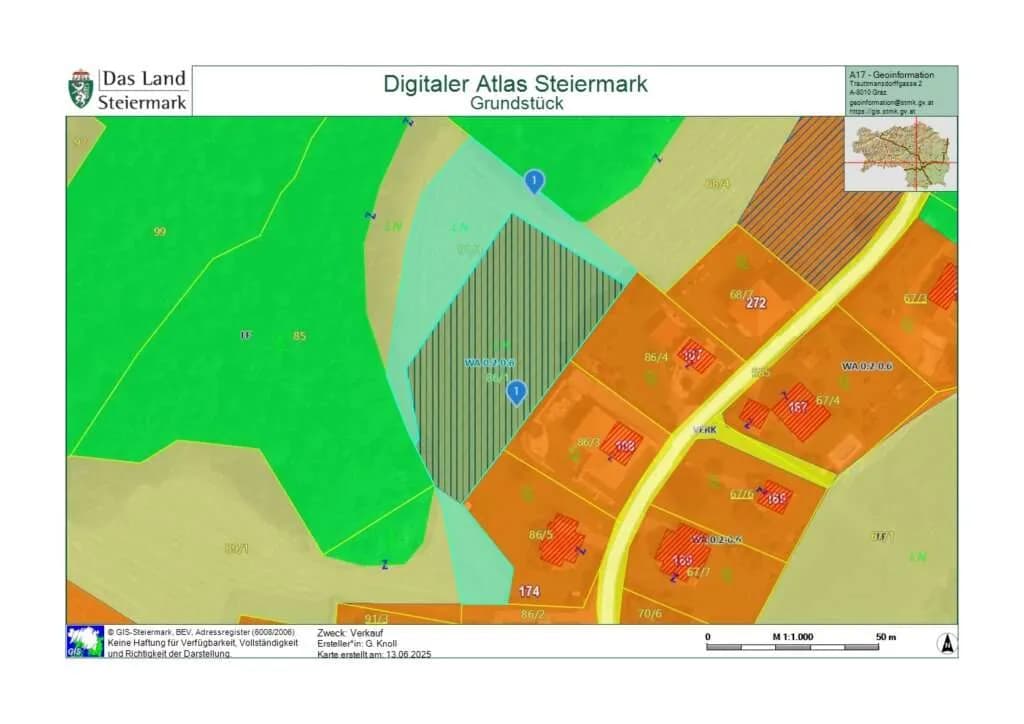 Grundstück kaufen in Graz-Umgebung – 4 639 m², € 229.000 – Bild 11 von 11