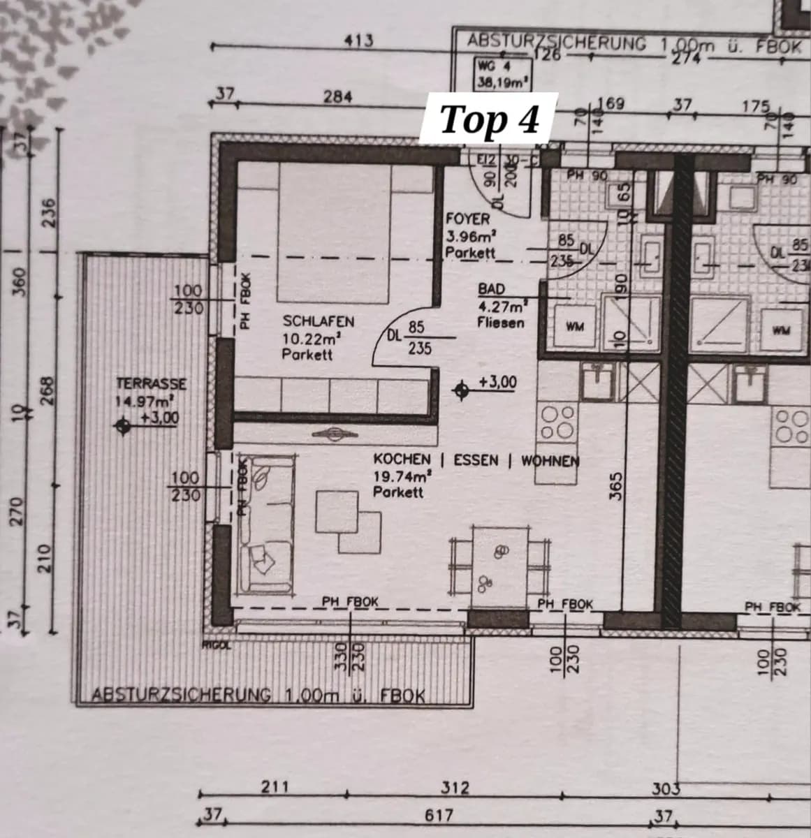 2-Zimmer-Wohnung mieten in Klagenfurt – 40 m², € 780 – Bild 11 von 11