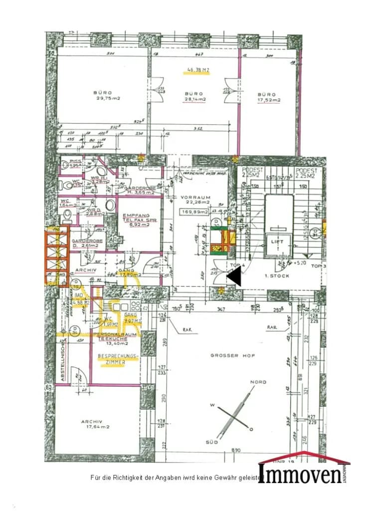 3-Zimmer-Gewerbeimmobilie mieten in Wien – 147 m², € 3.687 – Bild 11 von 11