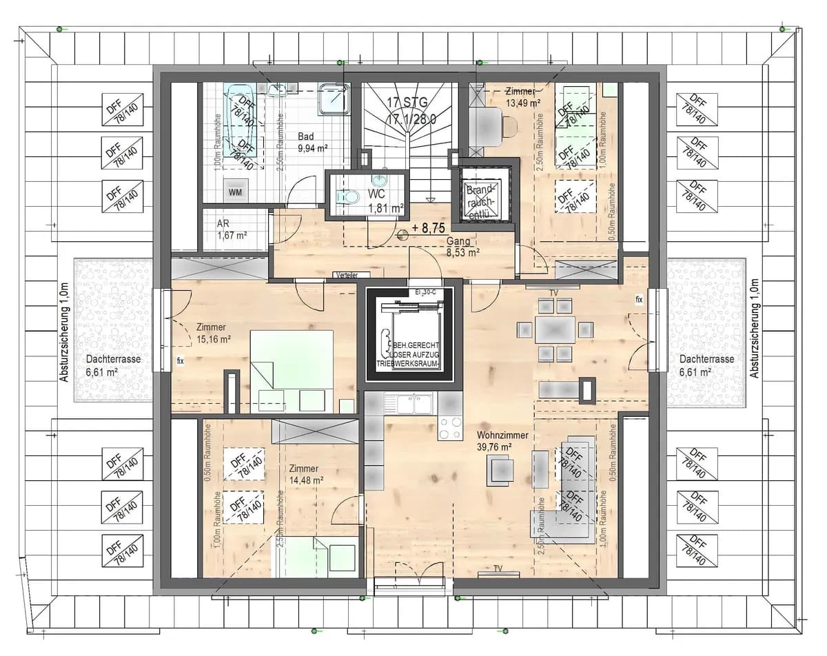 4-Zimmer-Wohnung kaufen in Wien – 106,6 m², € 720.000 – Bild 2 von 12