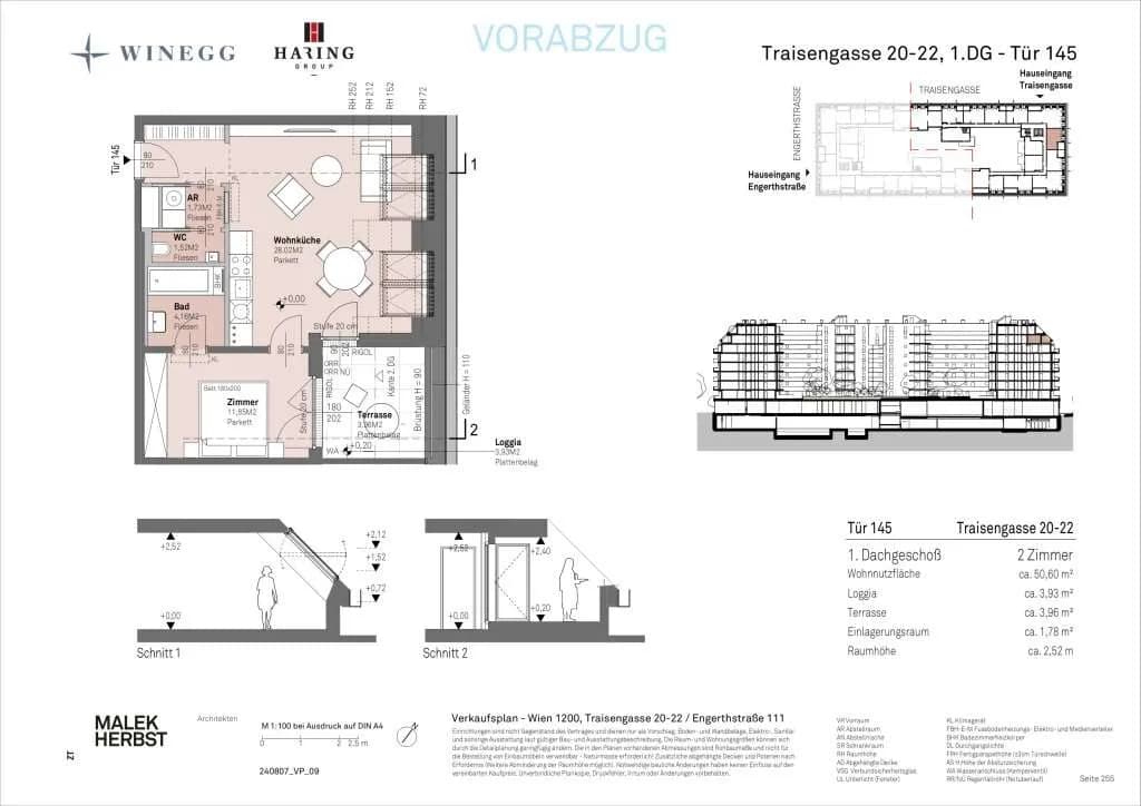 Immobilie kaufen in Wien – 50,6 m², € 413.300 – Bild 14 von 14