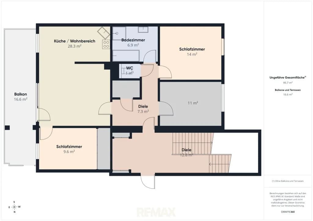 4-Zimmer-Wohnung kaufen in Neusiedl am See – 85 m², € 315.000 – Bild 13 von 14