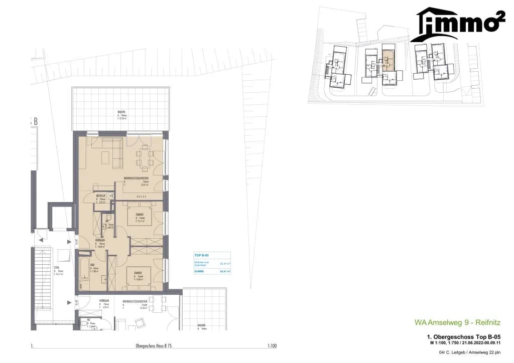 Wohnung kaufen in Klagenfurt Land – 76,96 m², € 418.807 – Bild 14 von 14