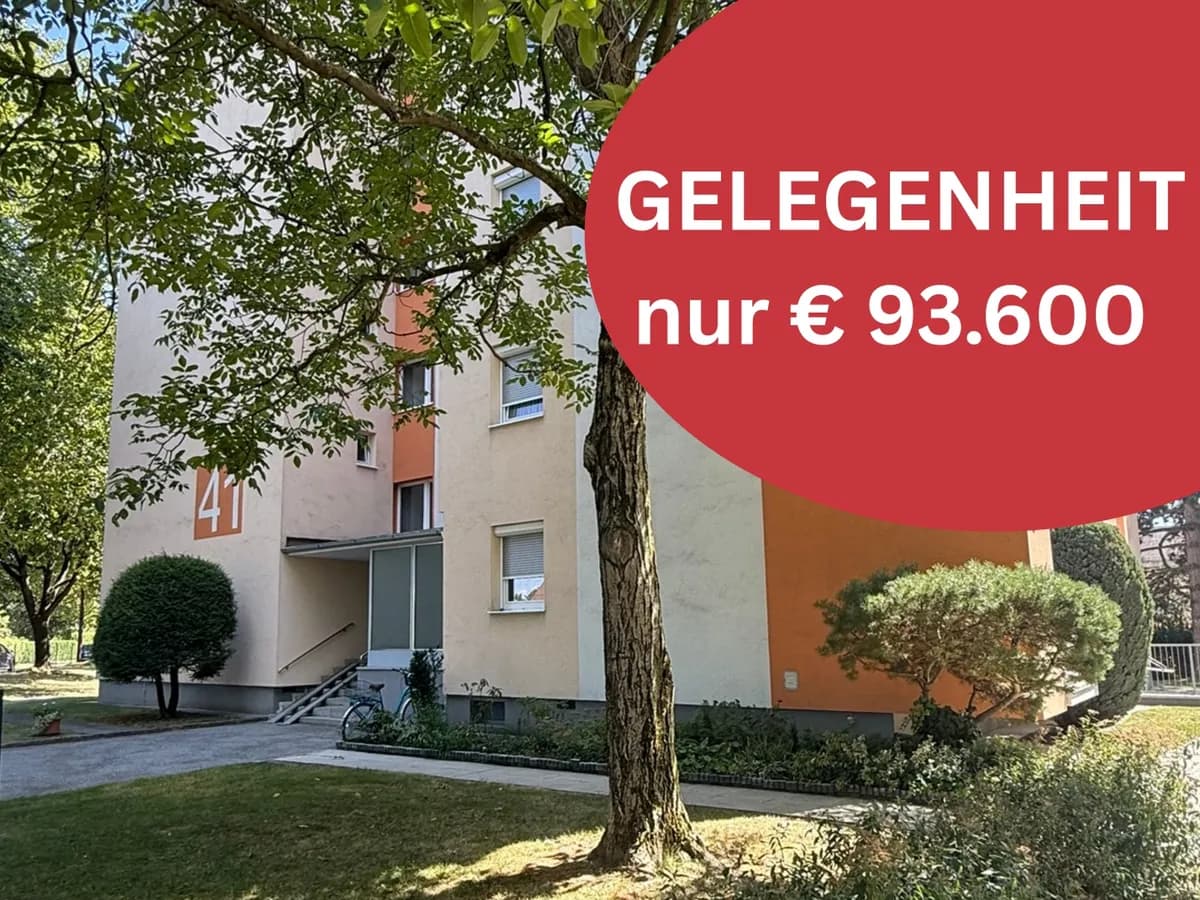 1-Zimmer-Wohnung kaufen in Graz – 35 m², € 93.600