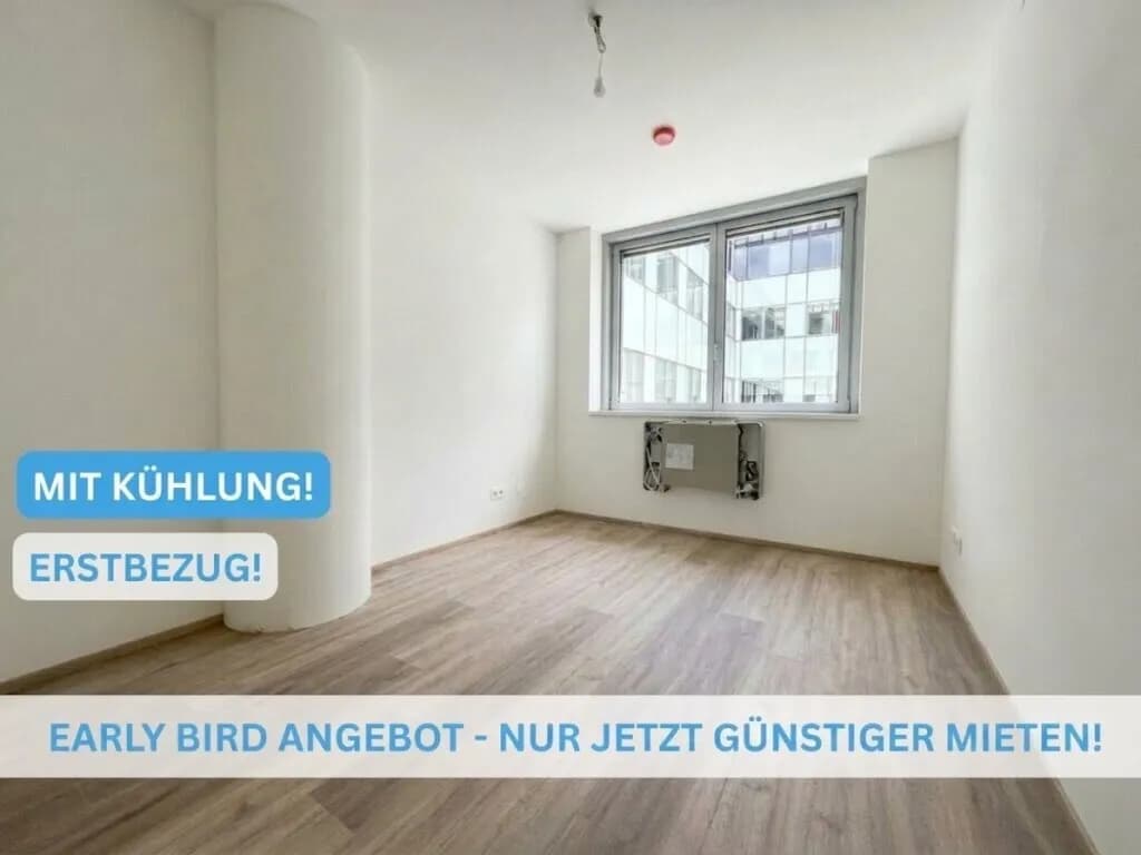 2-Zimmer-Wohnung mieten in Wien – 40 m², € 929