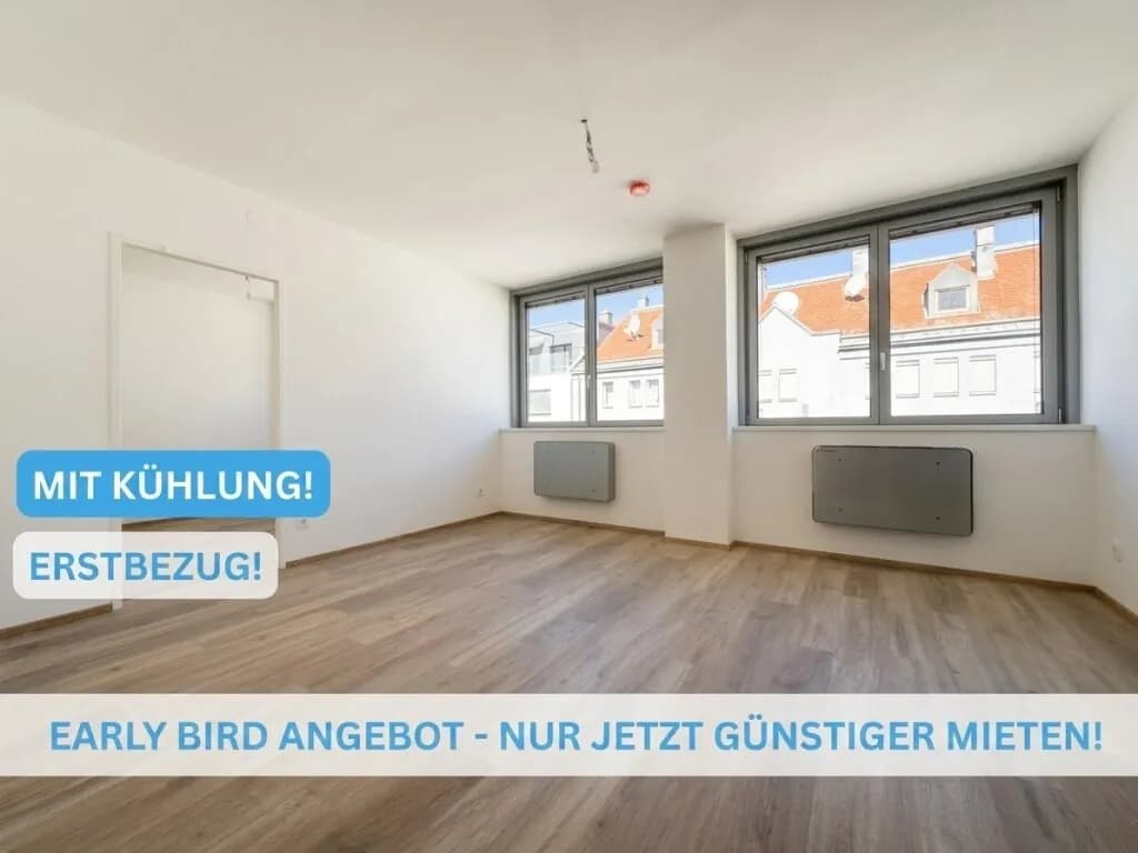 3-Zimmer-Wohnung mieten in Wien – 52 m², € 1.399