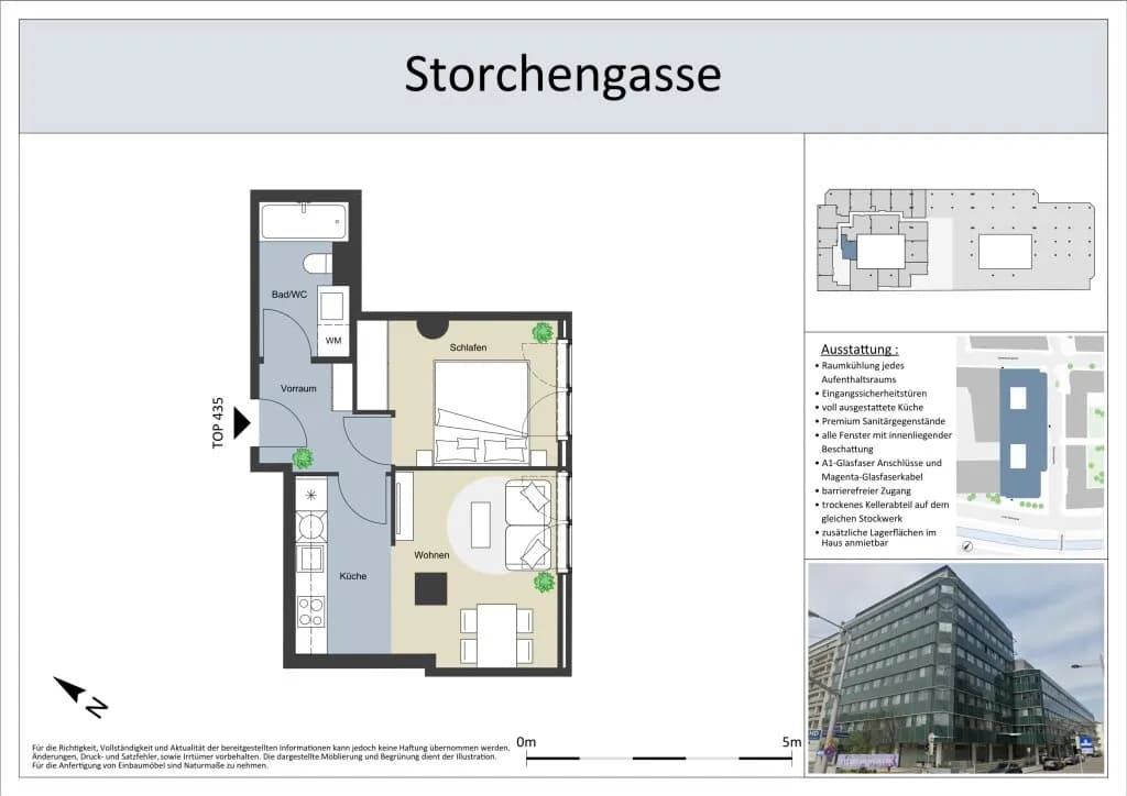 2-Zimmer-Wohnung mieten in Wien – 37 m², € 979 – Bild 11 von 11