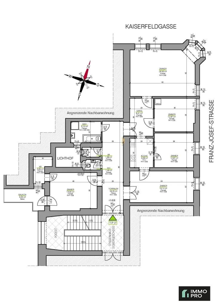 5-Zimmer-Wohnung mieten in Leoben – 138,67 m², € 1.287 – Bild 13 von 13
