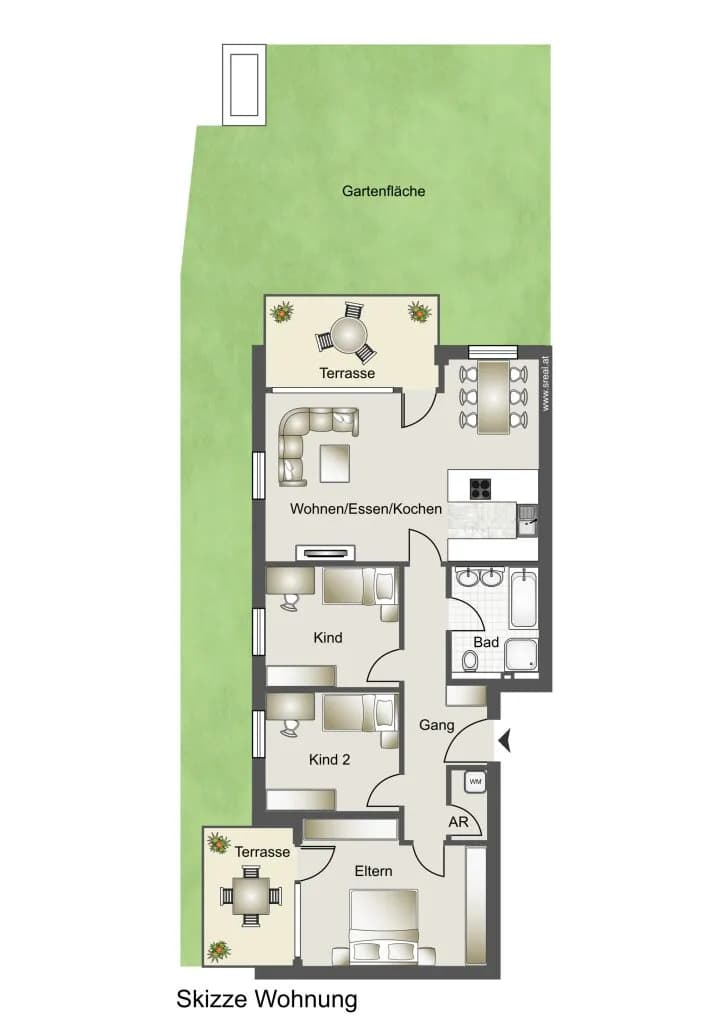 4-Zimmer-Wohnung kaufen in Feldkirch – 88,43 m², € 589.000 – Bild 35 von 38