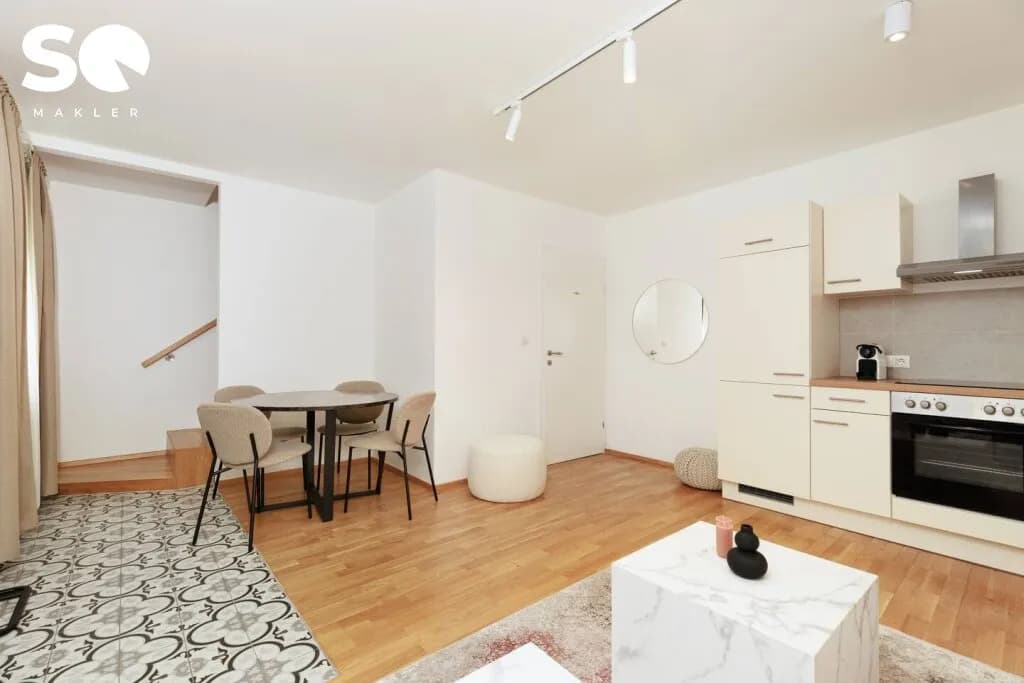 2-Zimmer-Wohnung mieten in Wien – 53,09 m², € 1.500