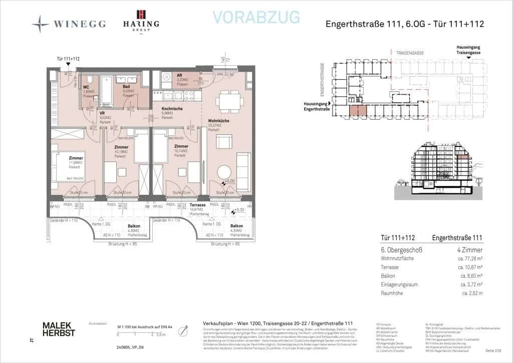 Immobilie kaufen in Wien – 77,28 m², € 565.200 – Bild 14 von 14