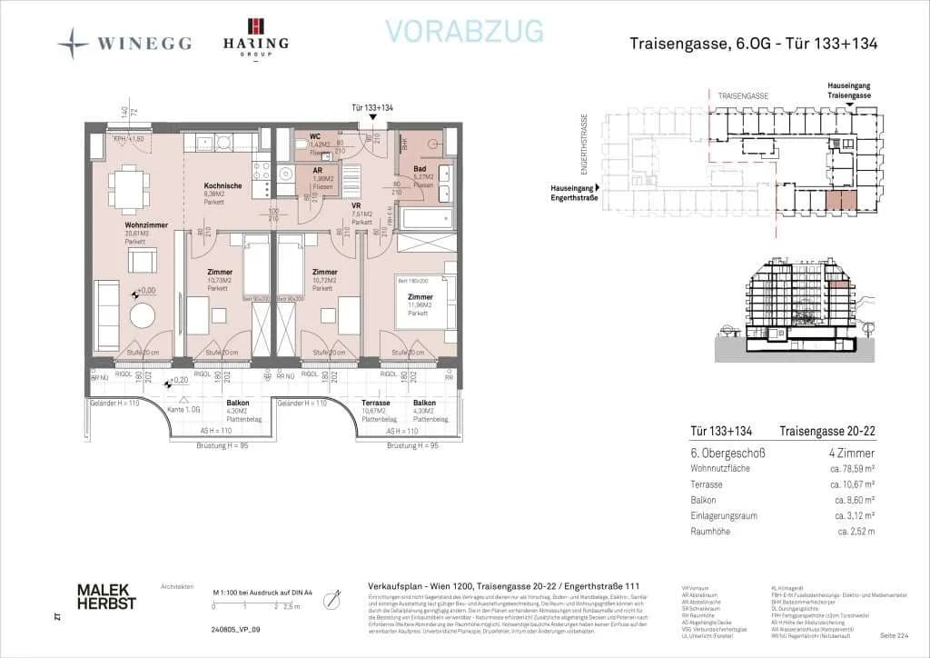Immobilie kaufen in Wien – 78,59 m², € 603.600 – Bild 14 von 14