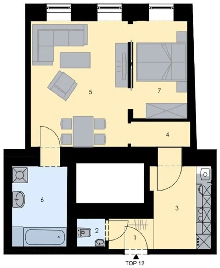 2-Zimmer-Gewerbeimmobilie kaufen in Wien – 47,67 m², € 269.000 – Bild 11 von 11