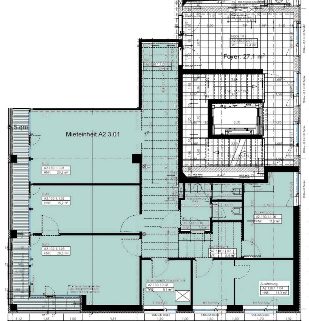 Gewerbeimmobilie mieten in Salzburg Stadt – 133 m², € 2.231 – Bild 5 von 6