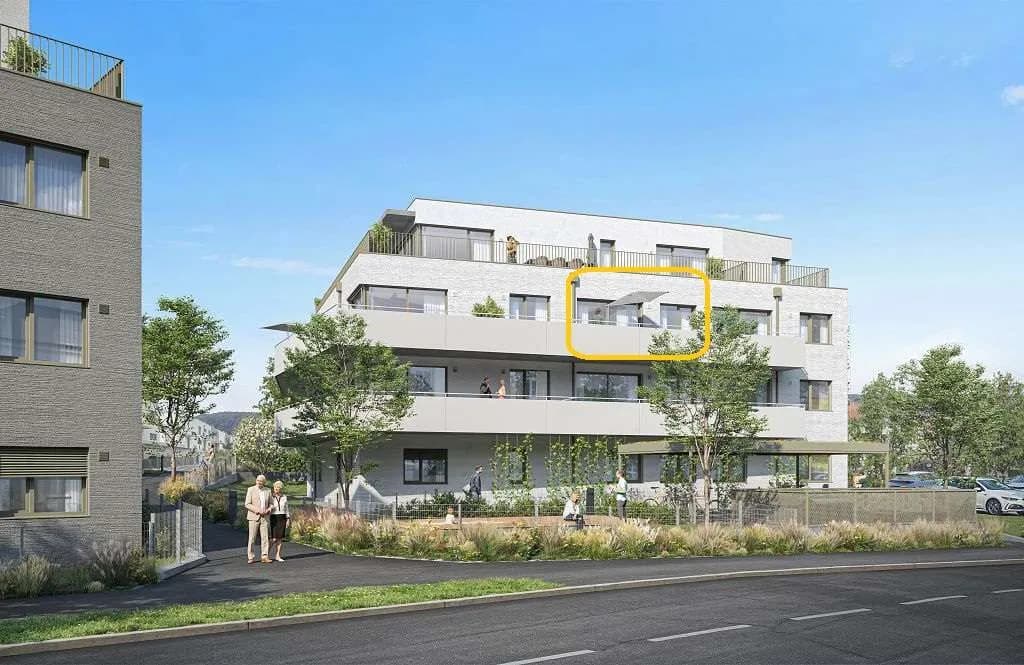 2-Zimmer-Wohnung kaufen in Mödling – 42,11 m², € 265.665
