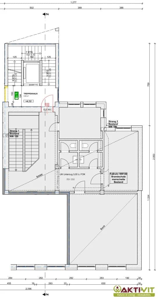 7-Zimmer-Gewerbeimmobilie mieten in Graz – 335 m², € 3.300 – Bild 46 von 46