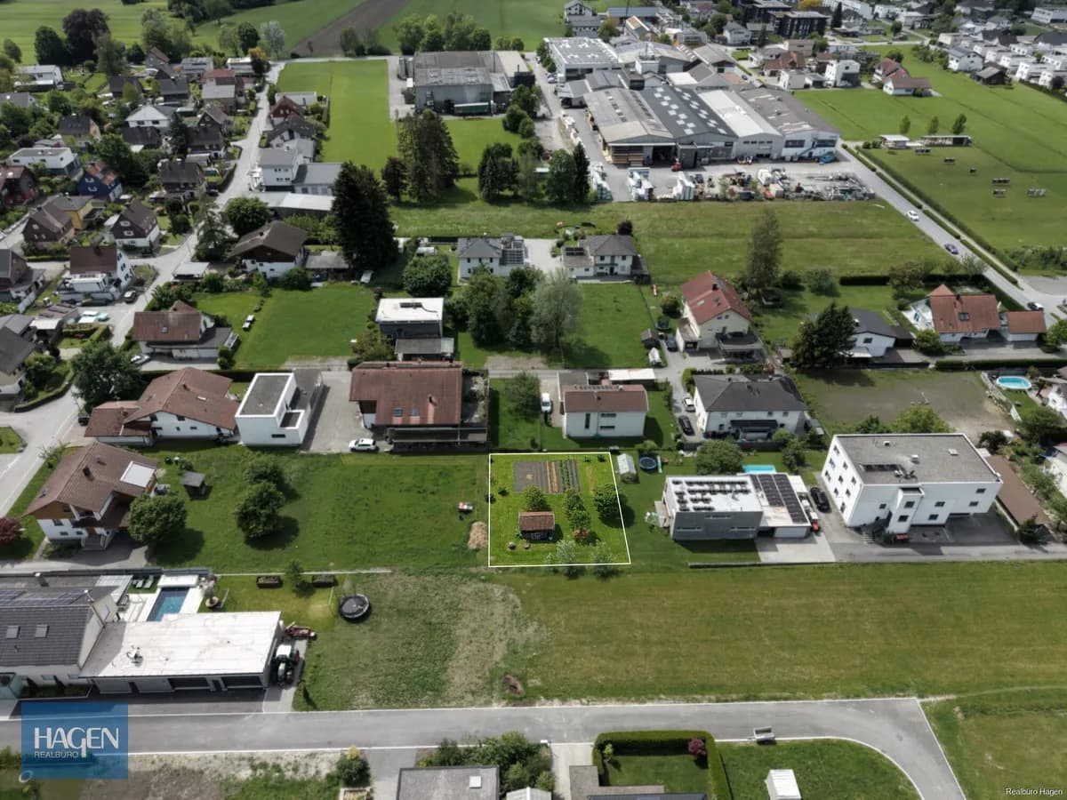Grundstück kaufen in Dornbirn – 502 m², € 365.000