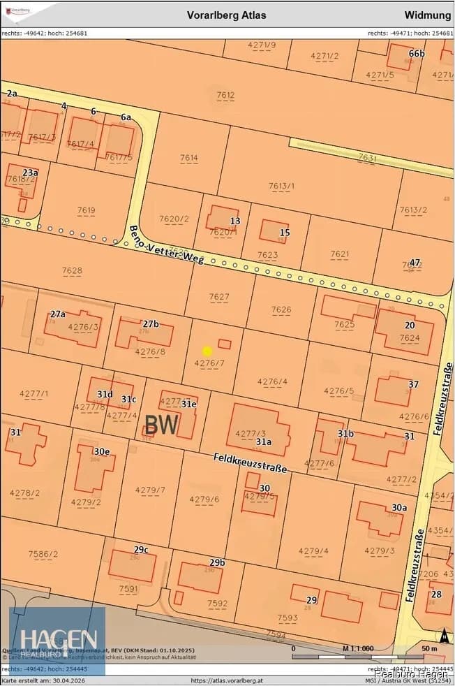 Grundstück kaufen in Dornbirn – 502 m², € 365.000 – Bild 7 von 8