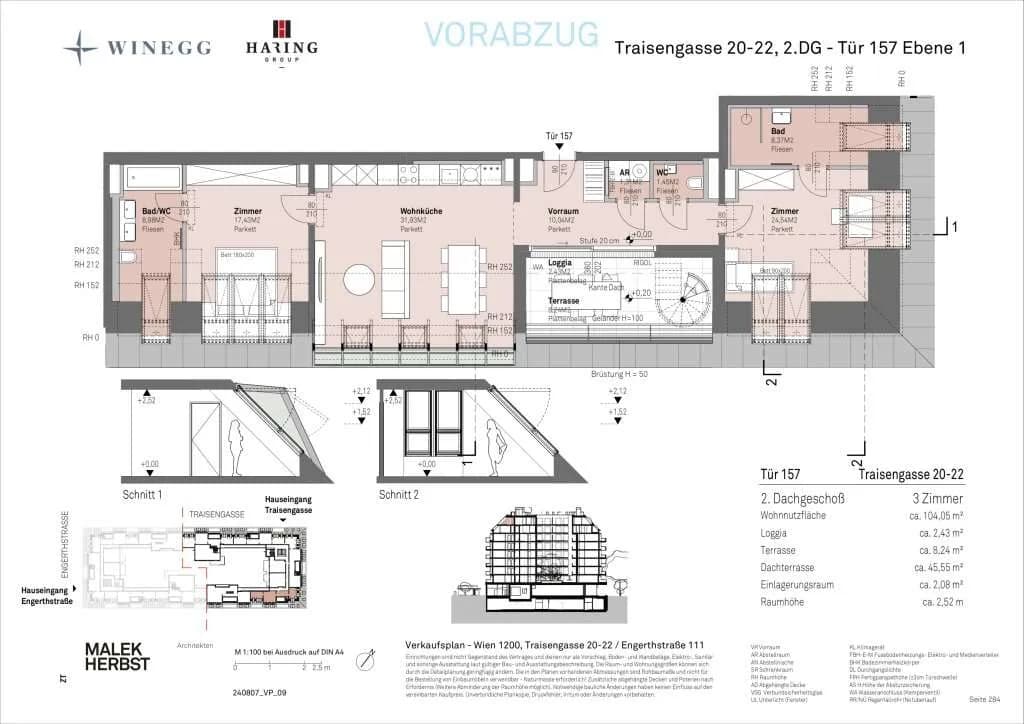 3-Zimmer-Wohnung kaufen in Wien – 104,05 m², € 1.134.300 – Bild 14 von 15
