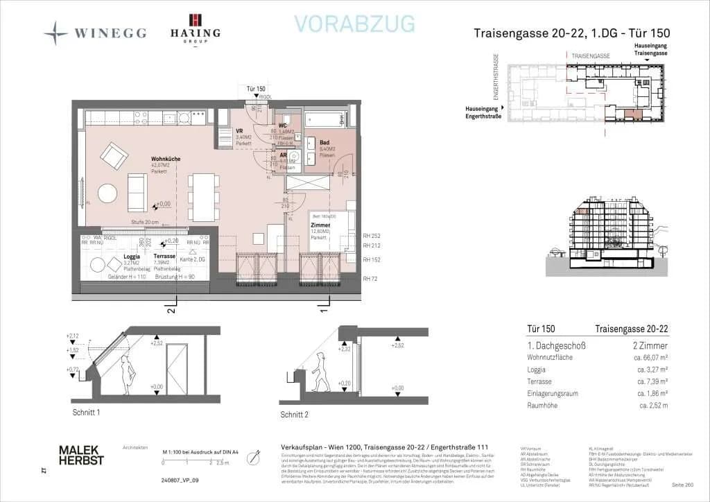 2-Zimmer-Wohnung kaufen in Wien – 66,07 m², € 558.900 – Bild 14 von 14