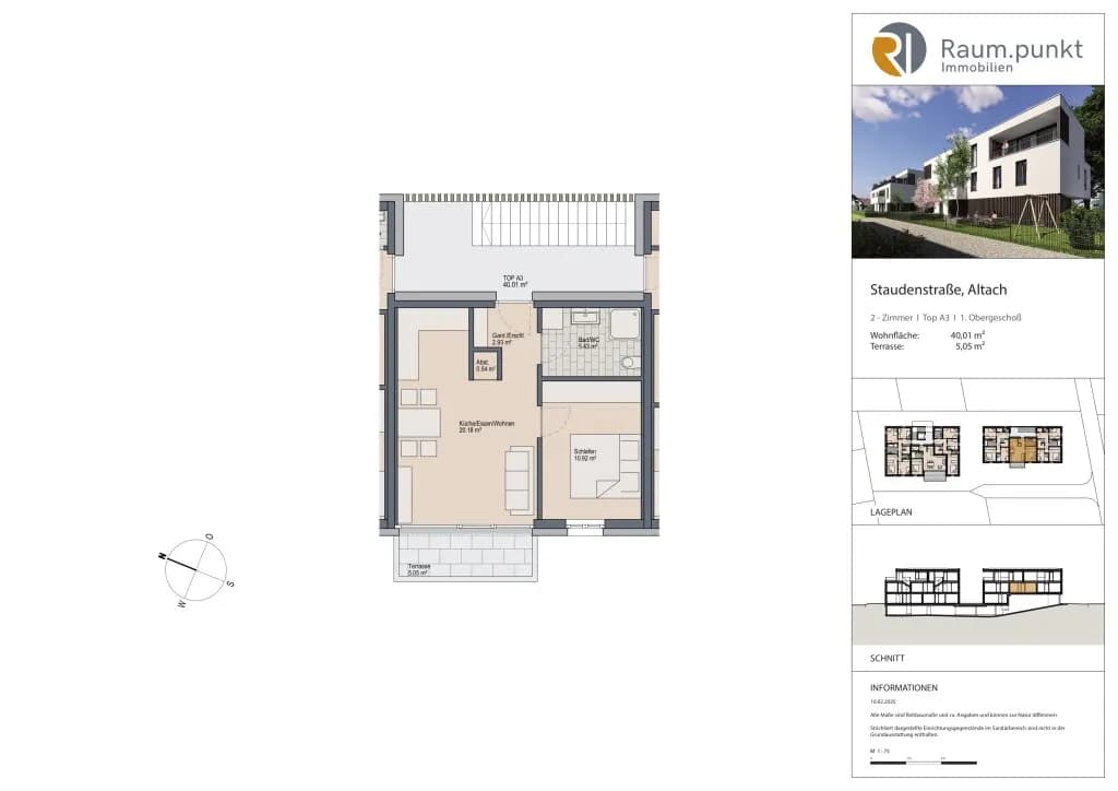 2-Zimmer-Wohnung kaufen in Feldkirch – 40,01 m², € 295.000 – Bild 7 von 8