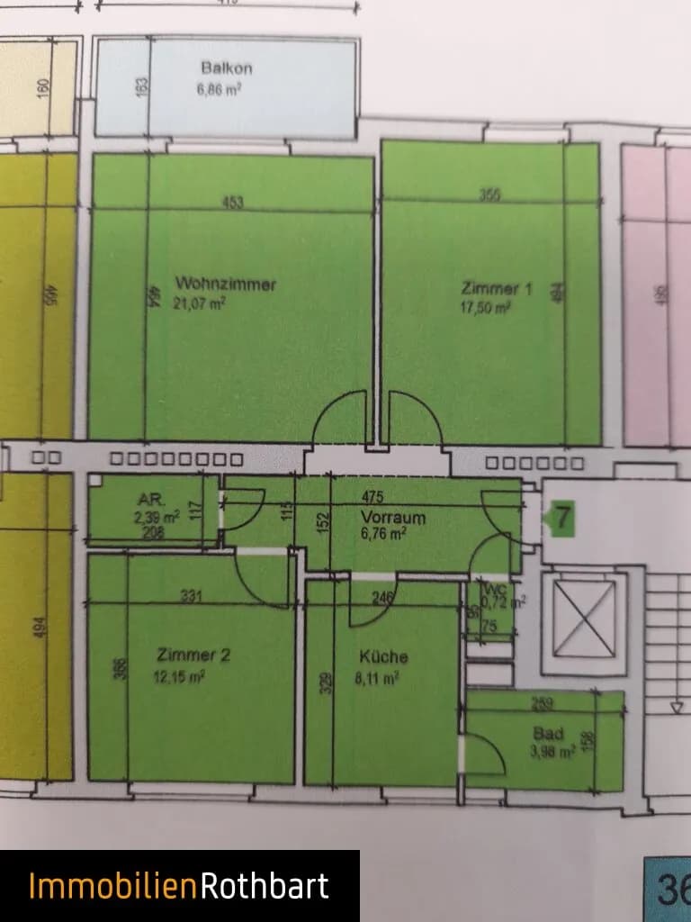 3-Zimmer-Wohnung kaufen in Bruck-Mürzzuschlag – 75 m², € 122.000 – Bild 13 von 13