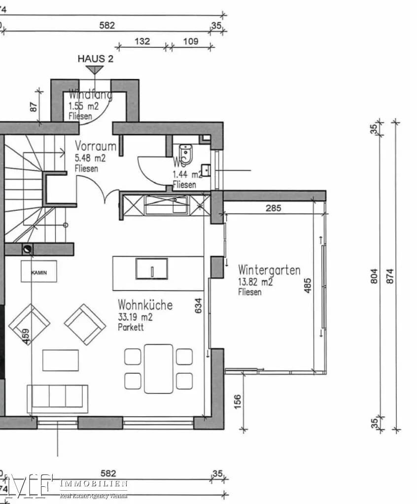 5-Zimmer-Haus mieten in Wien – 129,88 m², € 2.901 – Bild 21 von 24