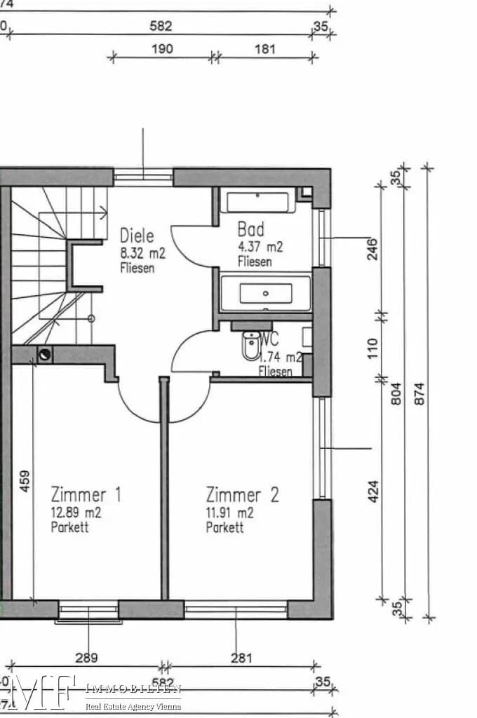 5-Zimmer-Haus mieten in Wien – 129,88 m², € 2.901 – Bild 22 von 24