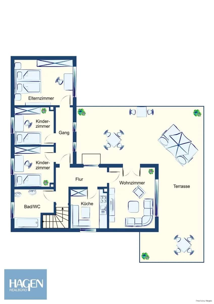 4-Zimmer-Haus kaufen in Feldkirch – 90 m², € 598.000 – Bild 9 von 12