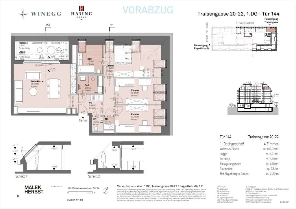 4-Zimmer-Wohnung kaufen in Wien – 102,76 m², € 852.800 – Bild 14 von 14
