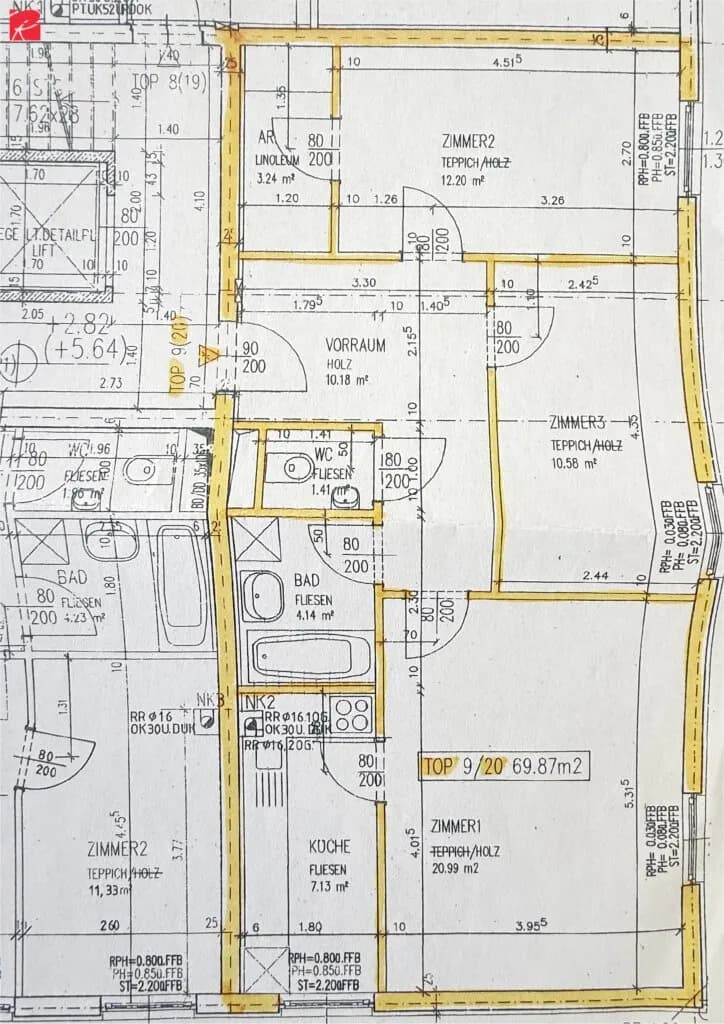 3-Zimmer-Wohnung kaufen in Wien – 69,92 m², € 349.500 – Bild 6 von 7