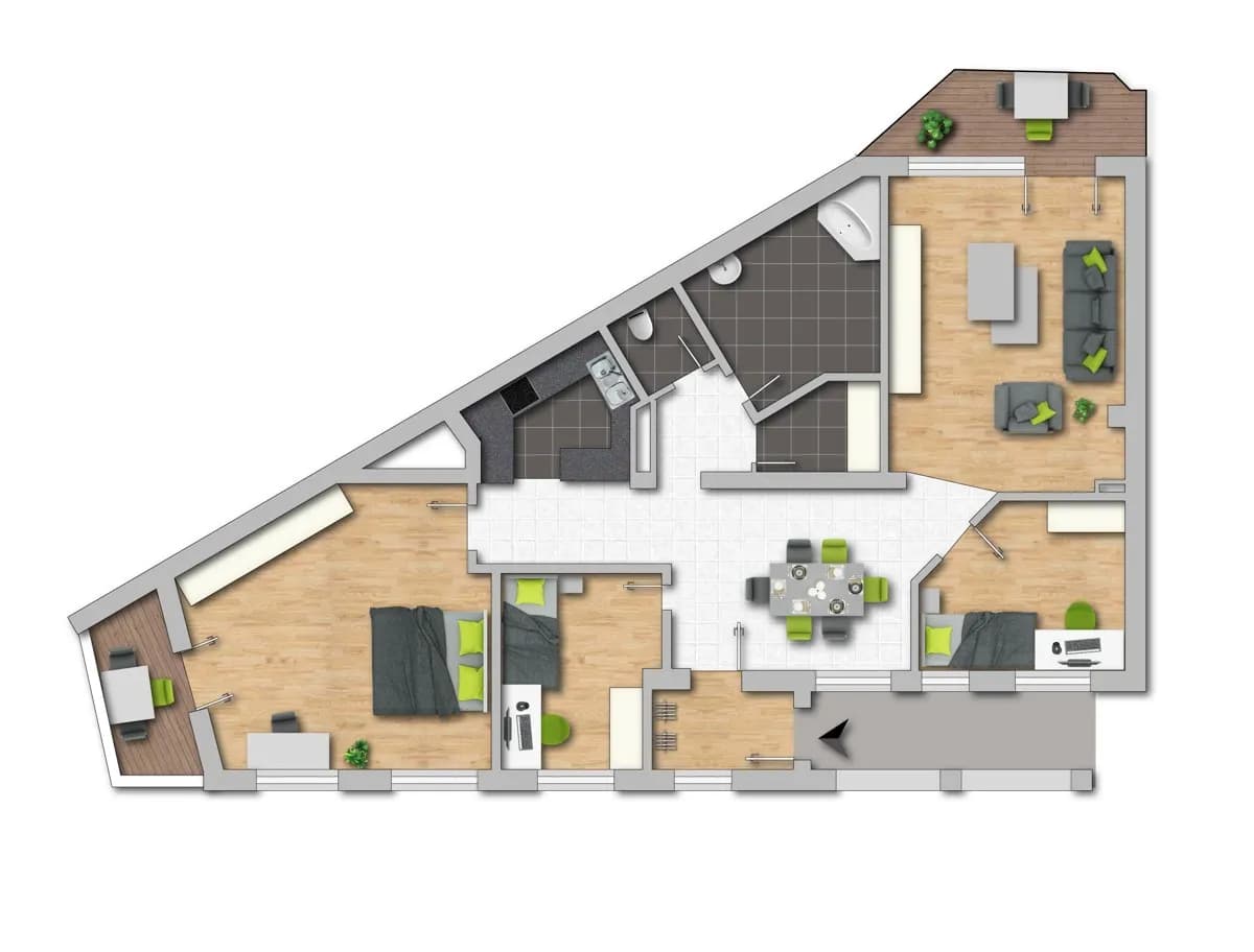 4-Zimmer-Wohnung kaufen in Innsbruck – 129,73 m², € 590.000 – Bild 8 von 10