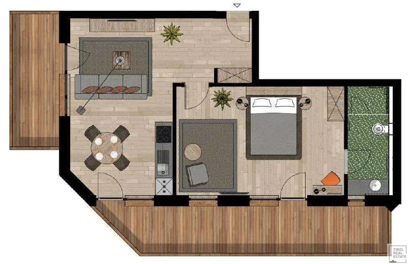 2-Zimmer-Wohnung kaufen in Imst – 54,51 m², € 469.000 – Bild 22 von 23