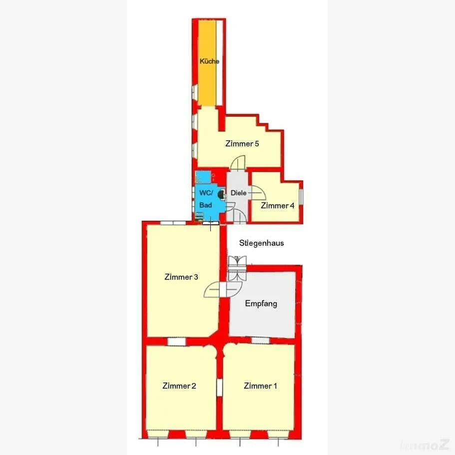 6-Zimmer-Gewerbeimmobilie mieten in Graz – 171 m², € 1.638
