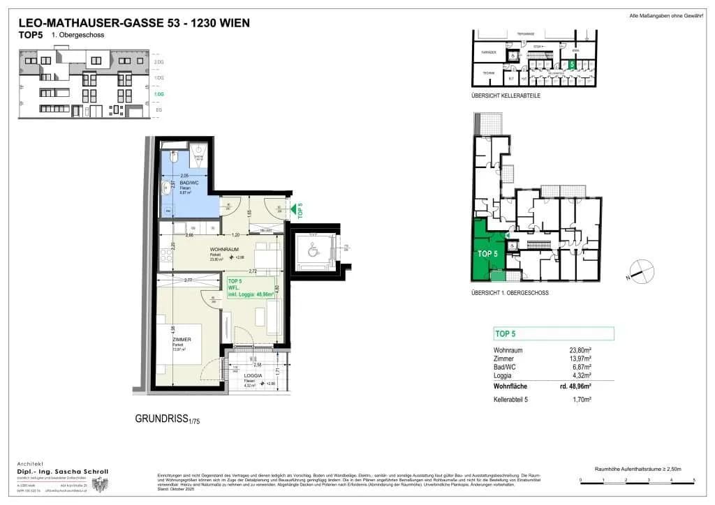 2-Zimmer-Wohnung kaufen in Wien – 44,63 m², € 295.000 – Bild 15 von 17