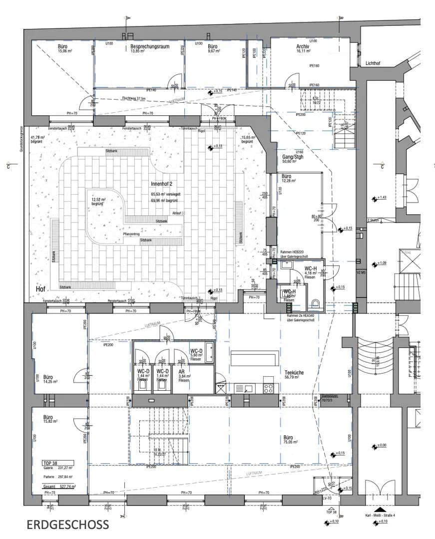 Gewerbeimmobilie mieten in Wien – 527 m², € 10 – Bild 10 von 11
