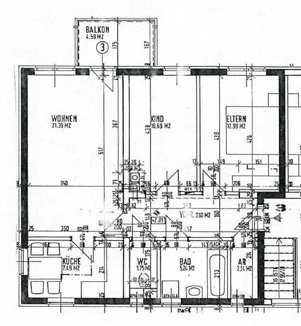 3-Zimmer-Wohnung mieten in Südoststeiermark – 69,29 m², € 776 – Bild 5 von 11